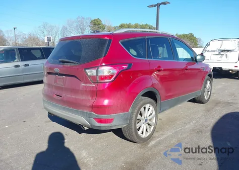 2017 Ford Escape Titanium z USA, uszkodzony, nr VIN 1FMCU0JD4HUB05952